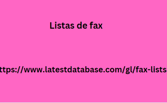 Listas de fax