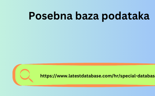 Posebna baza podataka