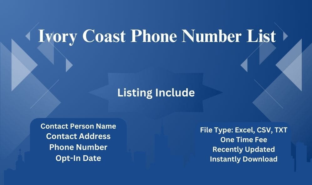 Ivory Coast Phone Number List