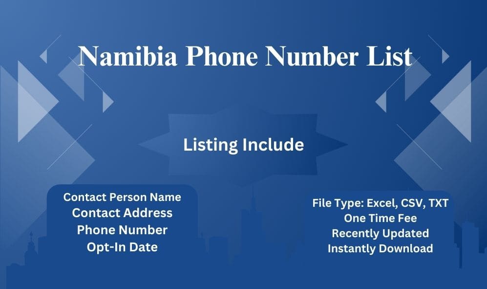 Namibia Phone Number List