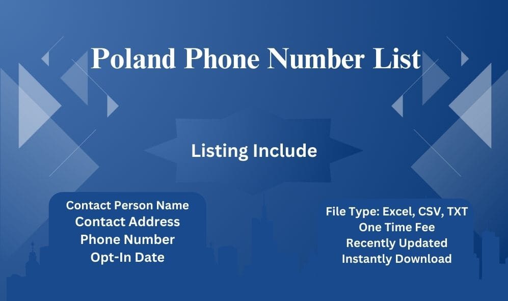 Poland Phone Number List