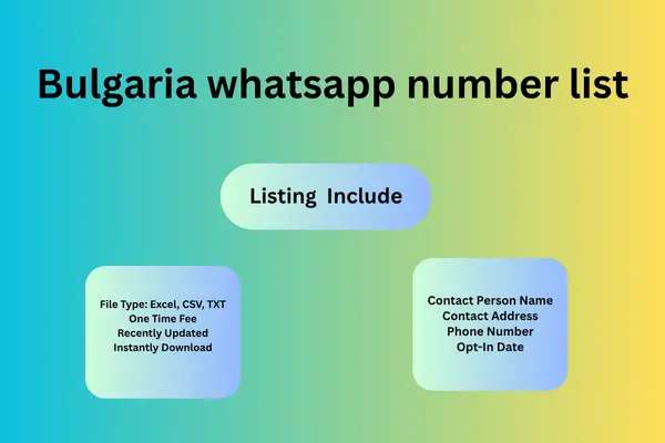 Bulgaria whatsapp number list