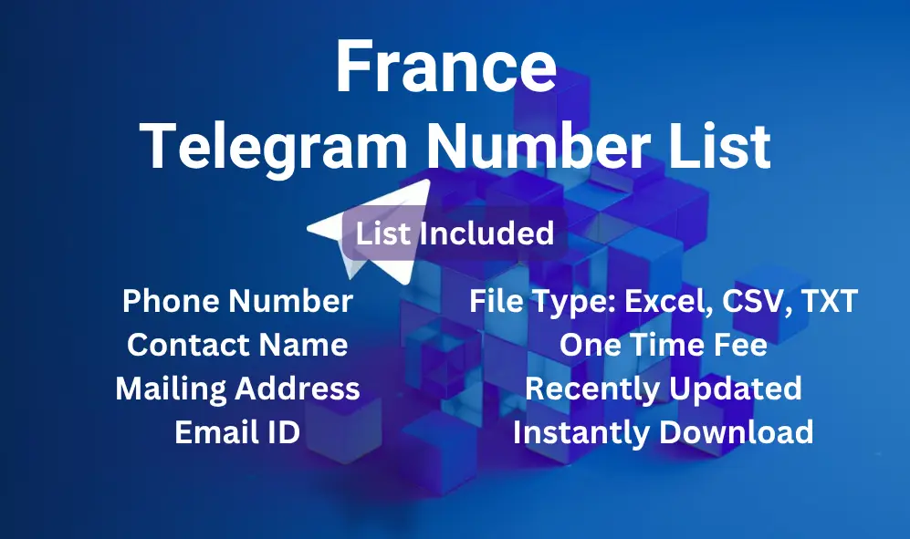 France telegram number list