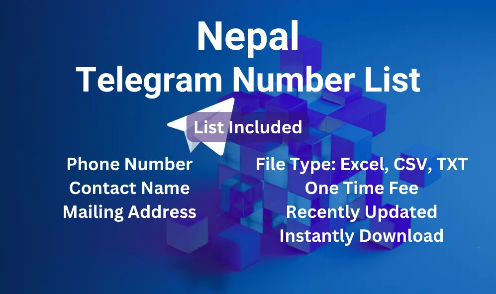 Nepal telegram number list